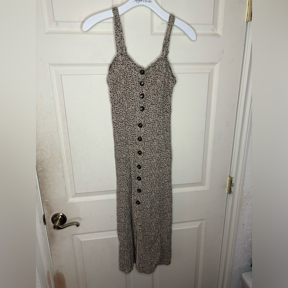Cheetah print dress